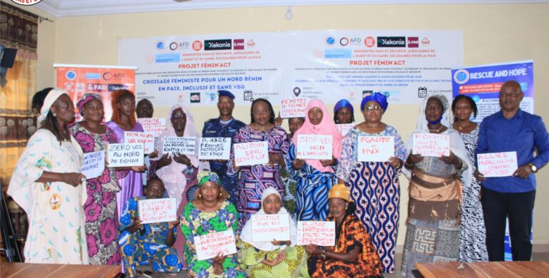 Deux jours de formation féministe pour renforcer la paix et la résilience au Nord Bénin. Etape de Kandi (ALIBORI)