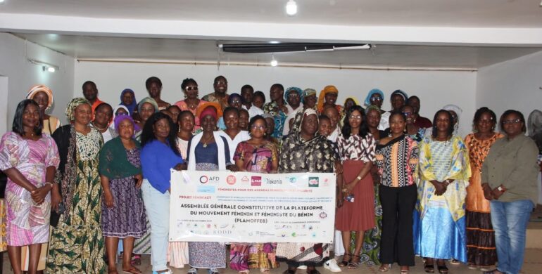 ASSEMBLÉE GÉNÉRALE CONSTITUTIVE DE LA PLATEFORME DU MOUVEMENT FÉMININ ET FÉMINISTE DU BÉNIN (PLAMOFFEB)